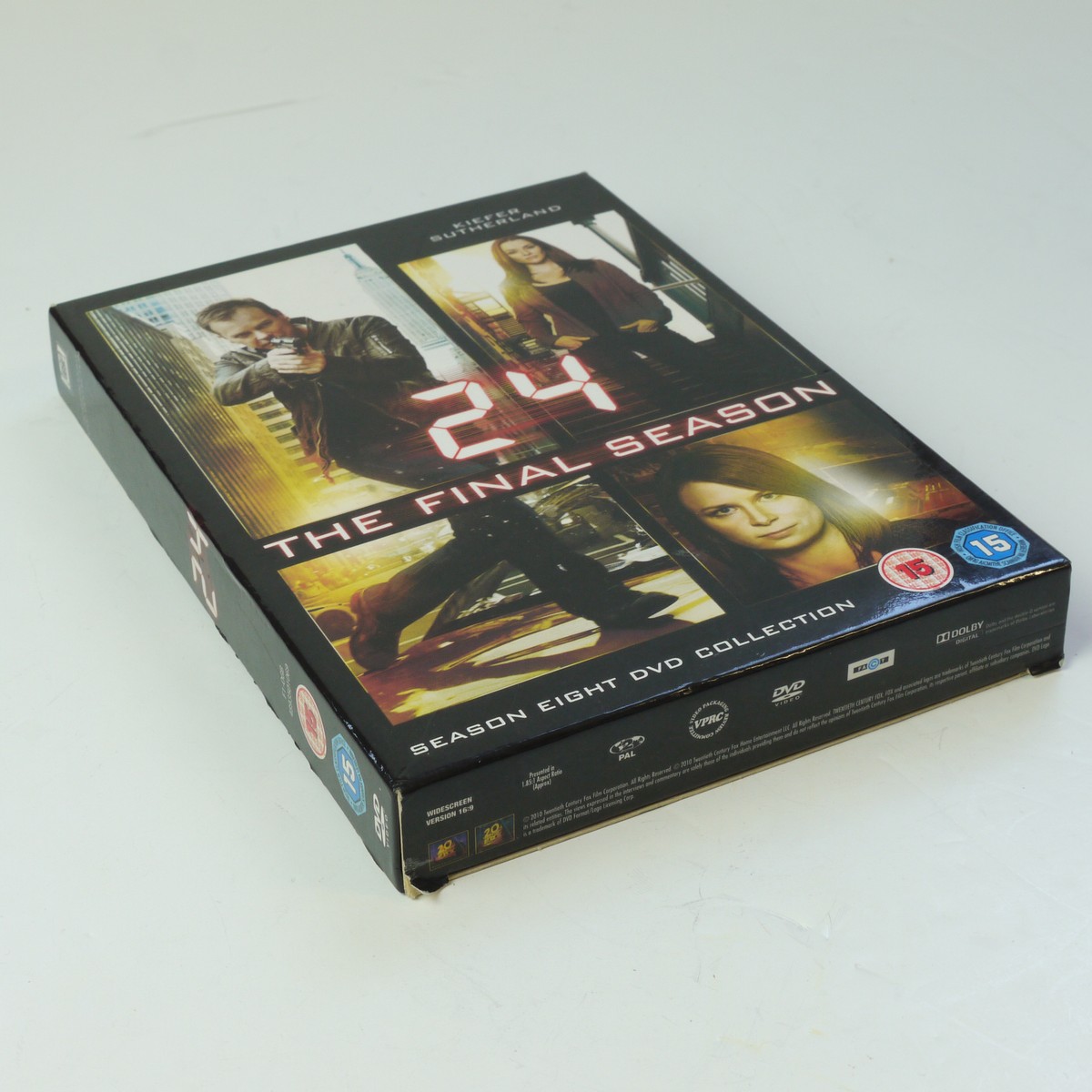 mwclassiccameras-20250613-34 24 (Kiefer Sutherland) Complete Set of Eight Seasons Box Sets, with all episodes. With Special features