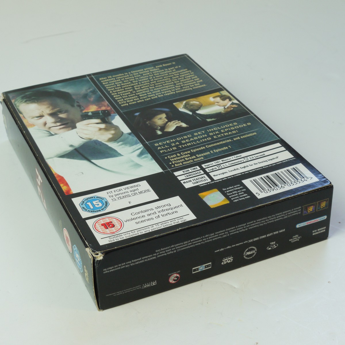mwclassiccameras-20250613-39 24 (Kiefer Sutherland) Complete Set of Eight Seasons Box Sets, with all episodes. With Special features