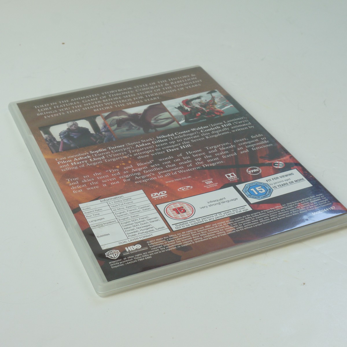mwclassiccameras-20250613-42 Game of Thrones DVD Box Sets, Seasons 1, 2, 3, 4 & 7 + Conquest & Rebellion Animated History DVD PAL/Region 2 (UK)