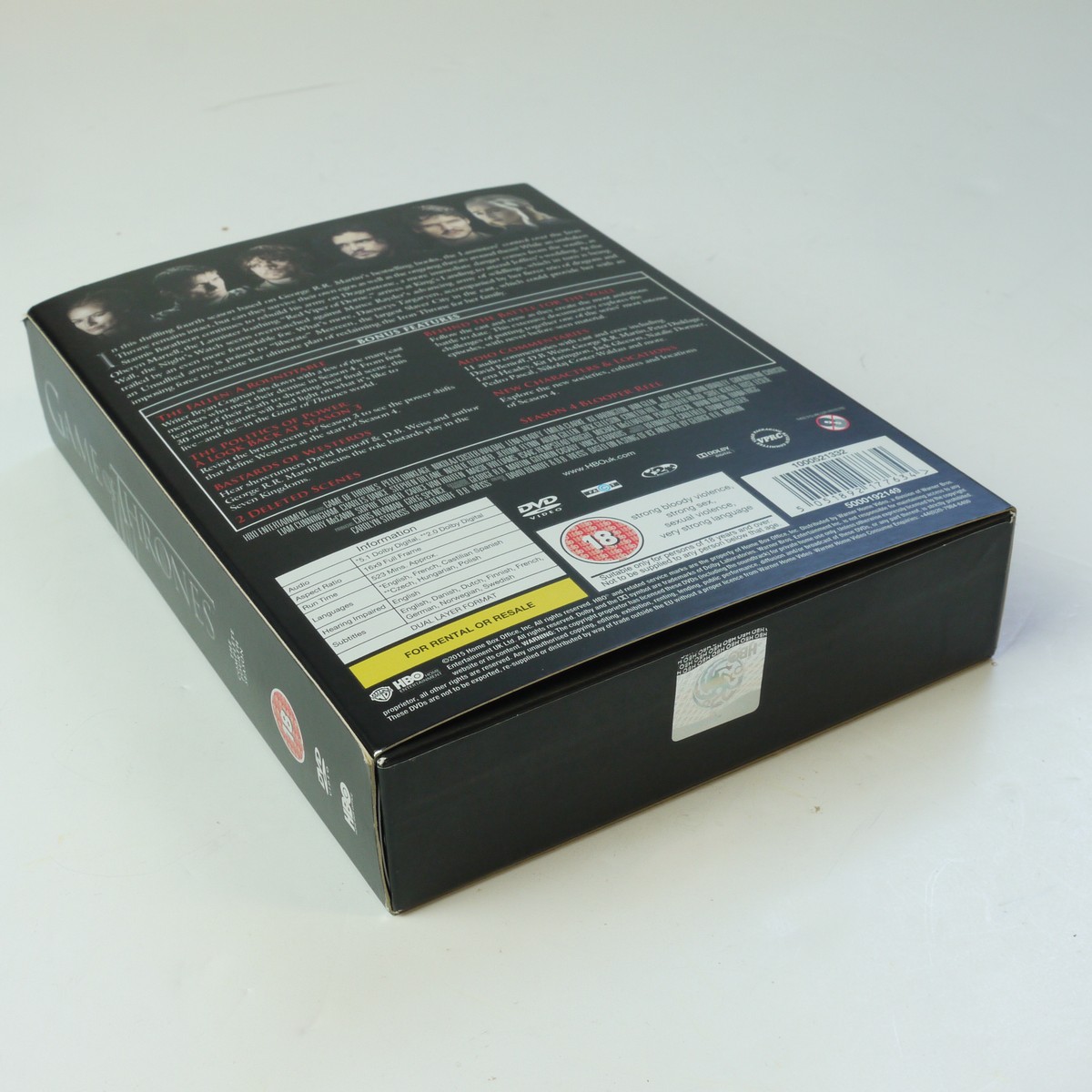 mwclassiccameras-20250613-48 Game of Thrones DVD Box Sets, Seasons 1, 2, 3, 4 & 7 + Conquest & Rebellion Animated History DVD PAL/Region 2 (UK)