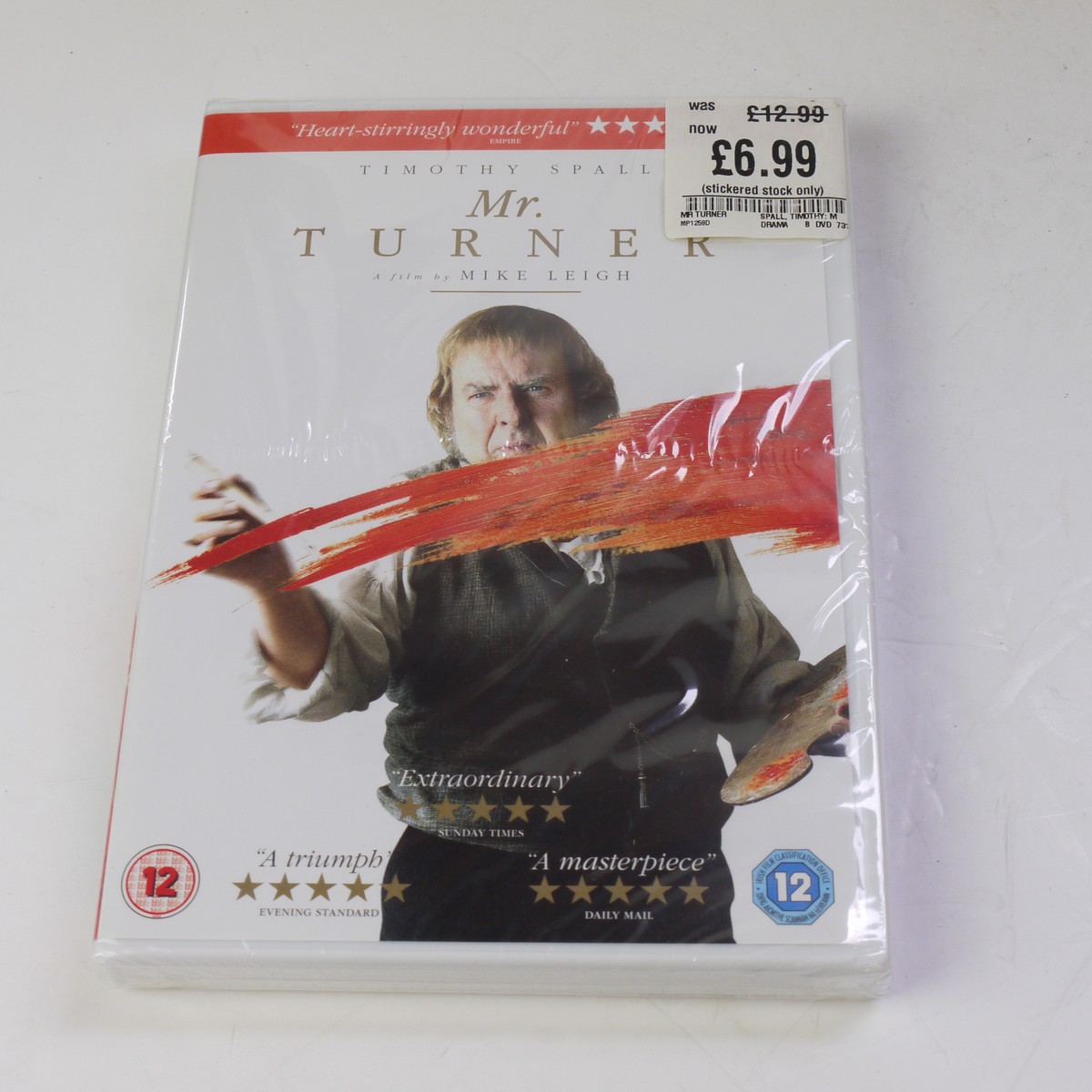 mwclassiccameras-20250620-119 Mike Leigh. 3 DVD Films ("Vera Drake", "Topsy Turvy" & "Mr Turner") All With Special Features. Two are Sealed. PAL/Region 2 (UK)