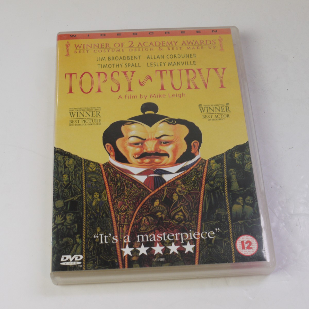 mwclassiccameras-20250620-123 Mike Leigh. 3 DVD Films ("Vera Drake", "Topsy Turvy" & "Mr Turner") All With Special Features. Two are Sealed. PAL/Region 2 (UK)