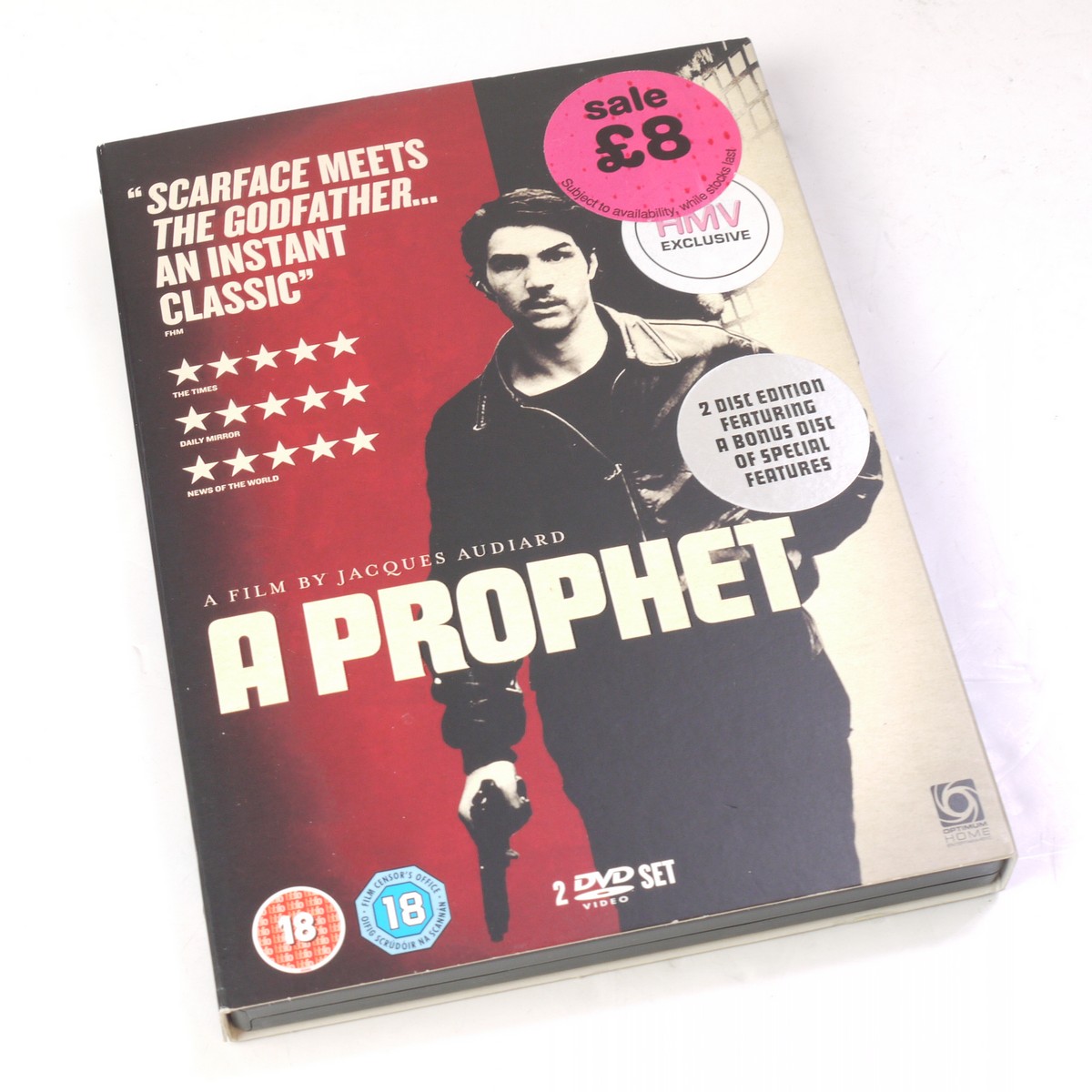 mwclassiccameras-20250620-153 Jacqes Audiard. 3 DVD Films ("A Prophet", "The Beat That My Heart Skipped" & "Rust and Bone" Acclaimed Director. With Special Features. One Sealed. PAL/Region 2 (UK)