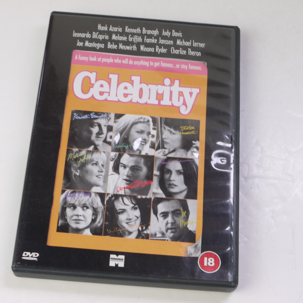 mwclassiccameras-20250620-160 Woody Allen Set of 8 Separate DVD Films ("Sleeper", "Love & Death", "Annie Hall", "Sweet & Lowdown", "Shadows & Fog", "Celebrity", "Interiors" & "Crimes and Misdemeanors")