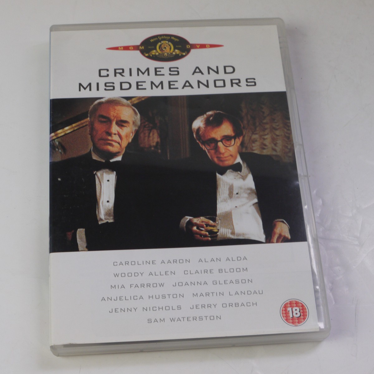 mwclassiccameras-20250620-172 Woody Allen Set of 8 Separate DVD Films ("Sleeper", "Love & Death", "Annie Hall", "Sweet & Lowdown", "Shadows & Fog", "Celebrity", "Interiors" & "Crimes and Misdemeanors")
