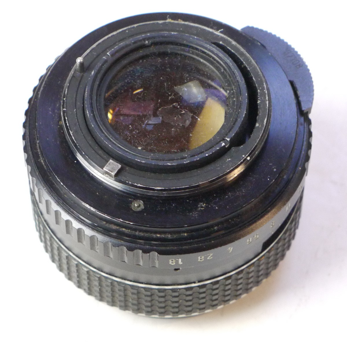 mwclassiccameras-20250627-233 Pentax 55mm f1.8 SMC Takumar manual focus M42 screw mount lens