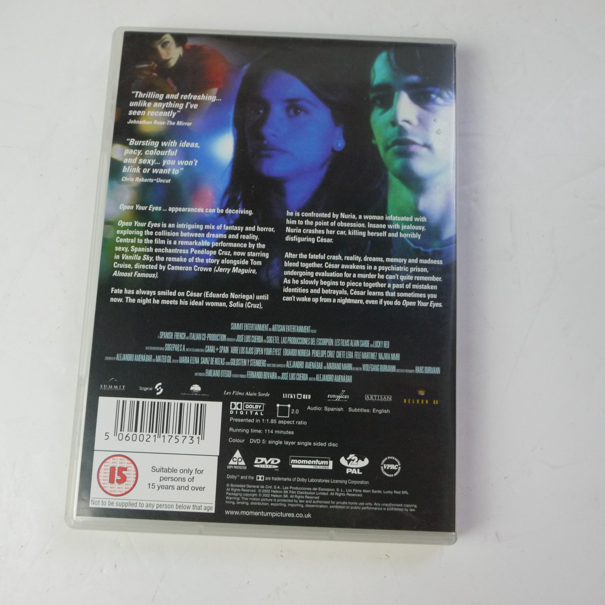 mwclassiccameras-20250627-34 Three Spanish Language Directors Films. Almodovar The Collection Volume 2; Almodovar's Talk to Her, Woman on the Verge of a Nervous Breakdown, All About My Mother, Volver & Bad Education; Alejandro Emenabar's Open Your Eyes. Total of 11 DVDs