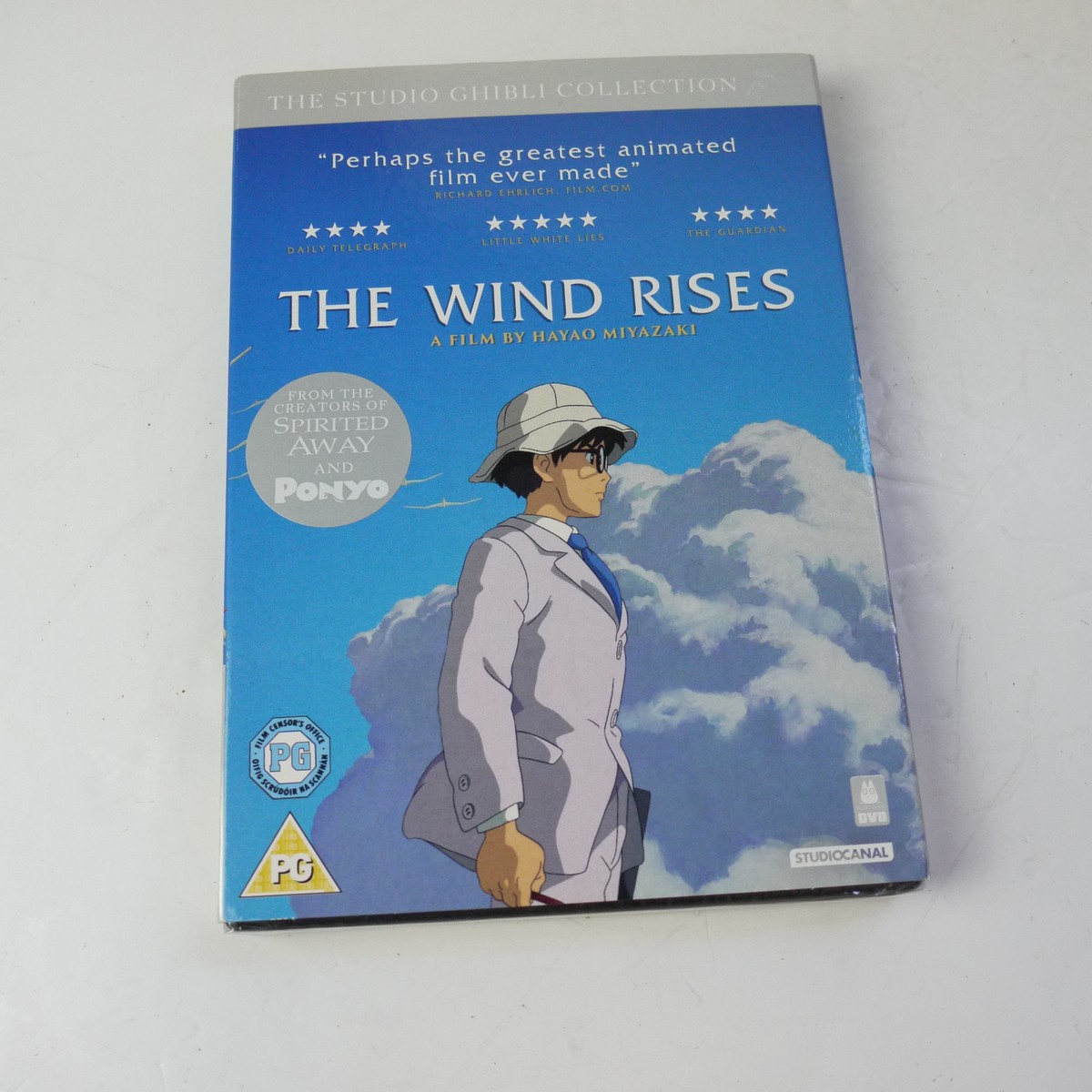 mwclassiccameras-20250627-43 The Wind Rises, a film by Hayao Miyazaki. DVD with Special Features. Sealed with outer sleeve. PAL/Region 2 (UK)