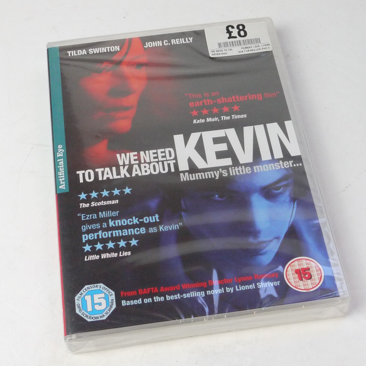 We Need to Talk About Kevin, a Film by Lynne Ransay. DVd with