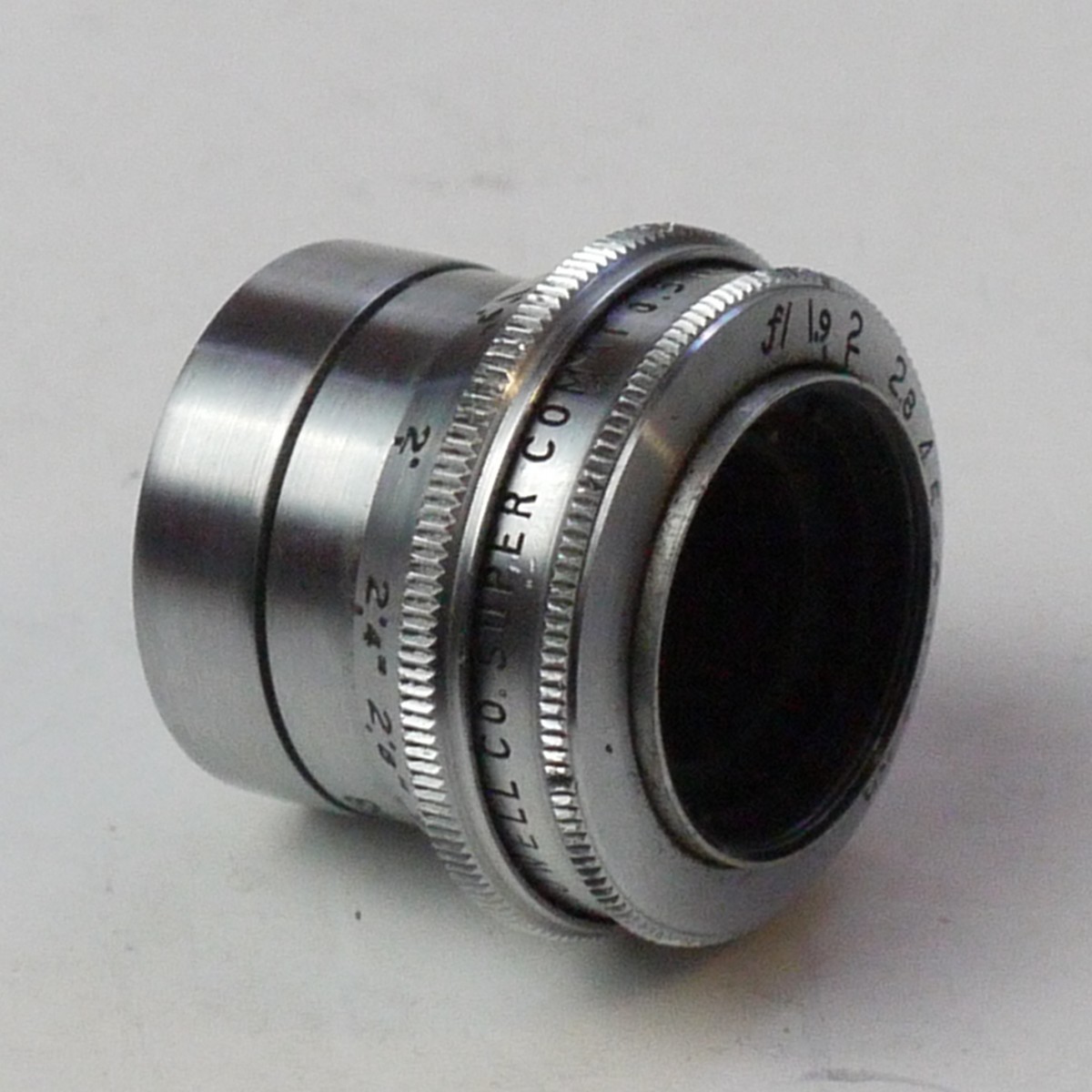 mwclassiccameras-20250704-191 Bell & Howell (Taylor Hobson) 0.5 inch f1.9 Super Comat D mount (8mm format) lens