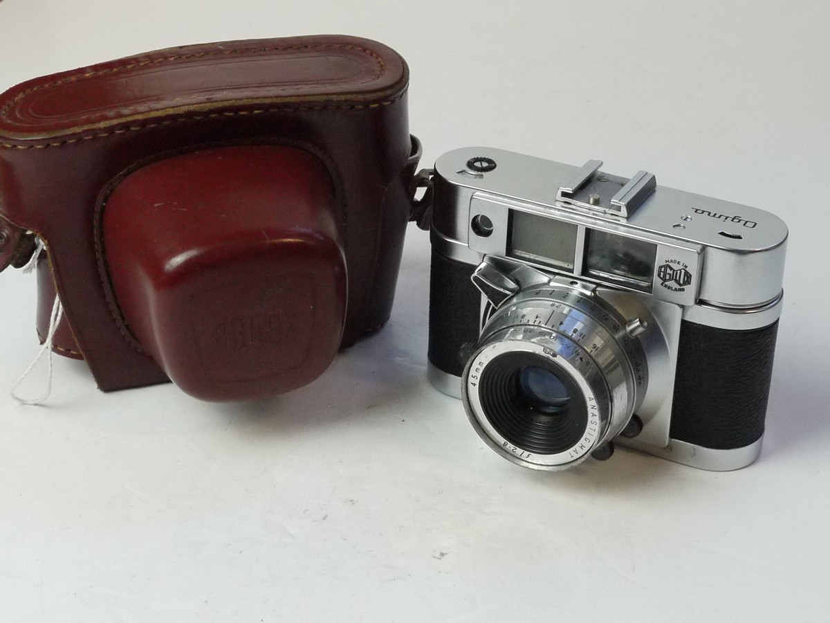 mwclassiccameras-20250704-289 Agilux Agima 35mm Coupled Rangefinder camera with 45mm f2.8 coated Anjastigmat lens