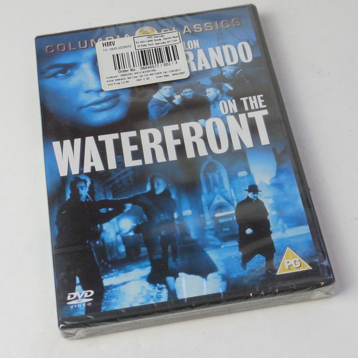 mwclassiccameras-20250704-43 On The Waterfront film by Elia Kazan, Starring Marlon Brando. DVD with Special Features. PAL/Region 2 (UK). Sealed