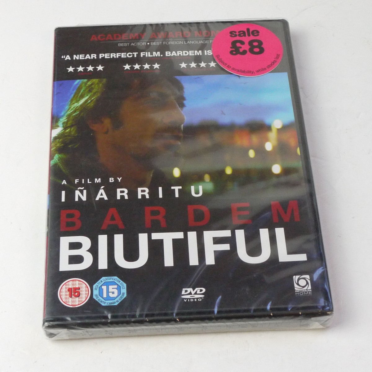 mwclassiccameras-20250704-81 Alejandro Gonzales Inarritu set of Two DVD Films ("Biutiful" & "Amores Perros"), both with Special Features. PAL/Region 2 (UK). One Sealed