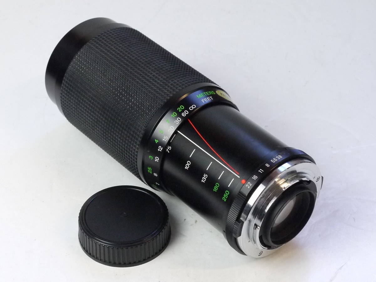 mwclassiccameras-20250711-149 Vivitar 75-250mm f3.5-4.5 Manual Zoom lens in Olympus OM mount