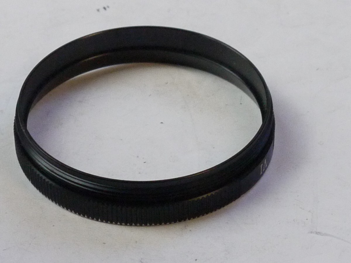 mwclassiccameras-20250711-192 Leitz Filter Adapter/Retaining ring (14160) for Series filters on Leitz 50mm f2 Summicron-R lenses & others