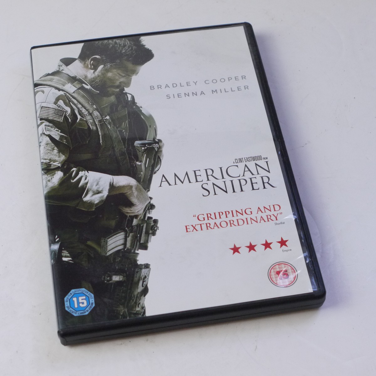 mwclassiccameras-20250718-9 Clint Eastwood. 5 DVD Films ("Bird", "Invictus", "Flags of Our Fathers", "American Sniper" & "Letters from Iwo Jima") with Special Features. 2 in a Boxset. One Sealed. PAL/Region 2 (UK)