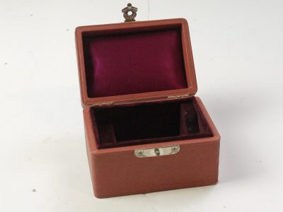 E Leitz Wetzlar Brown Box for an Eyepiece (Zeichenokular) 80mm x 60mm x 50mm