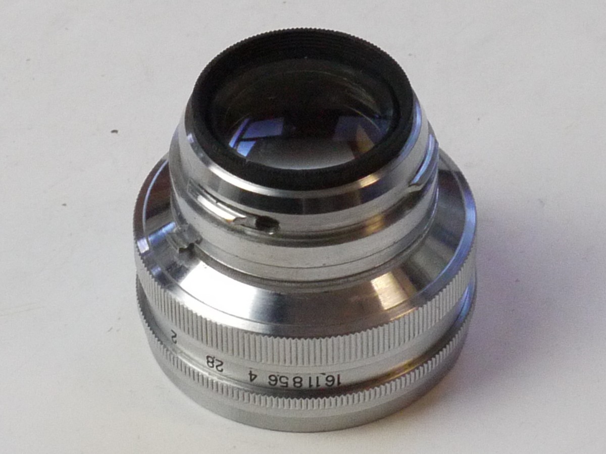 mwclassiccameras-20250808-227 Nippon Kogaku 5cm f1.4 Nikkor-S.C coated chrome lens, Nkon S mount. NOT USABLE, MISSING AN INSIDE ELEMENT. Suitable for spare parts or reconstruction