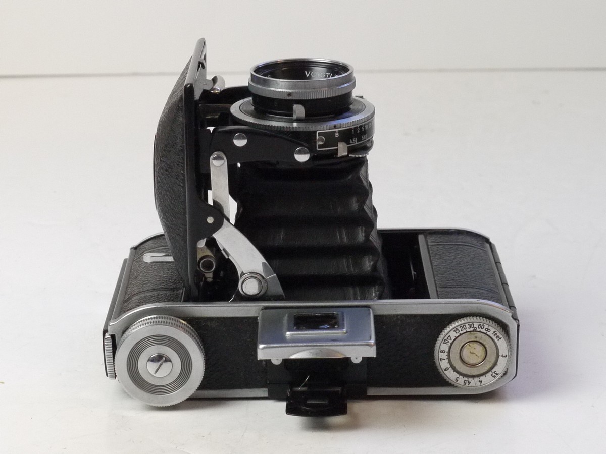 Voigtlander Bessa 66 6×6 on 120 folding camera with 75mm f4.5