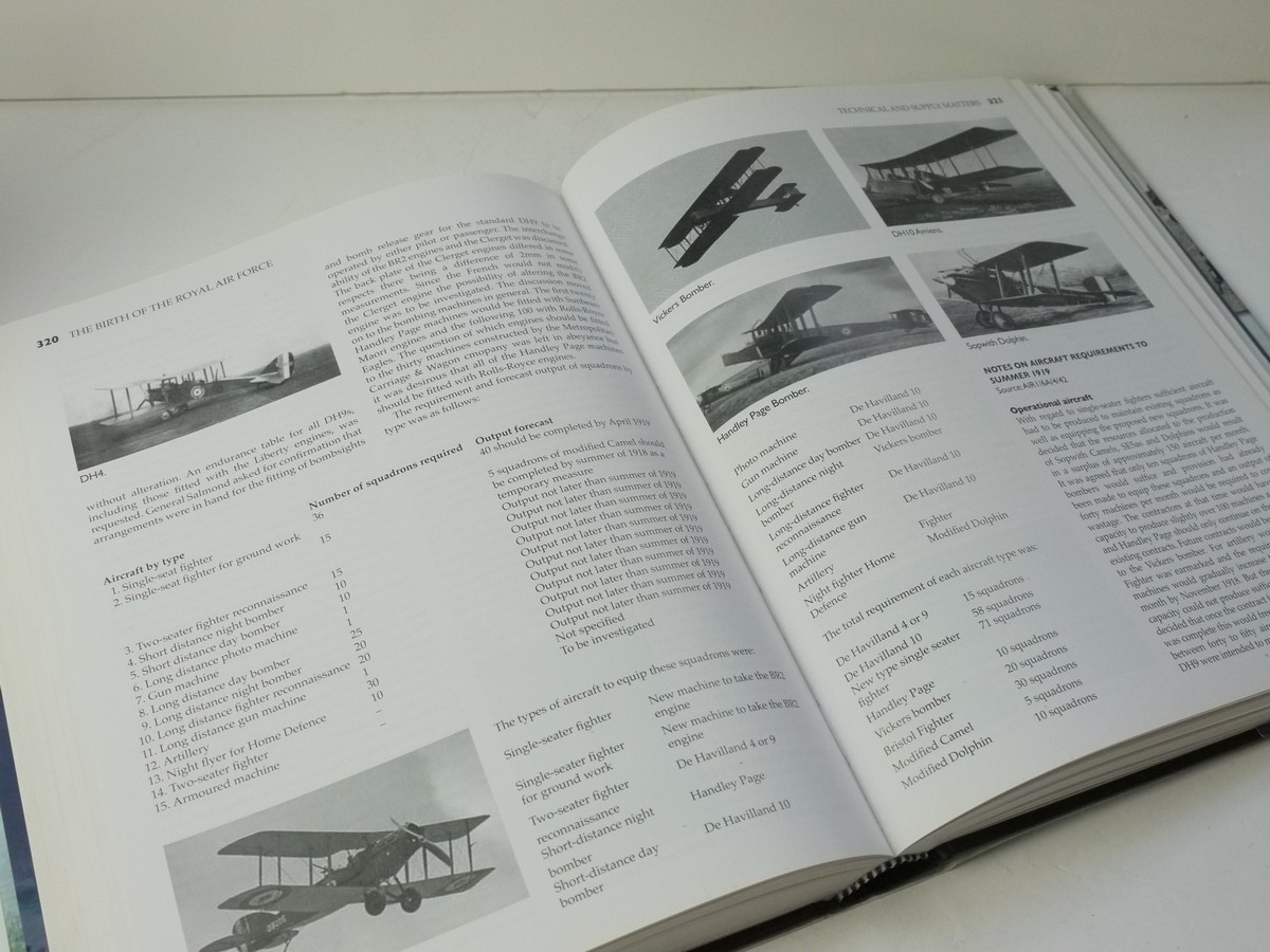 mwclassiccameras-20250815-145 The Birth of The Royal Air Force book by Ian Philpott c2013. Hardback, with dust cover
