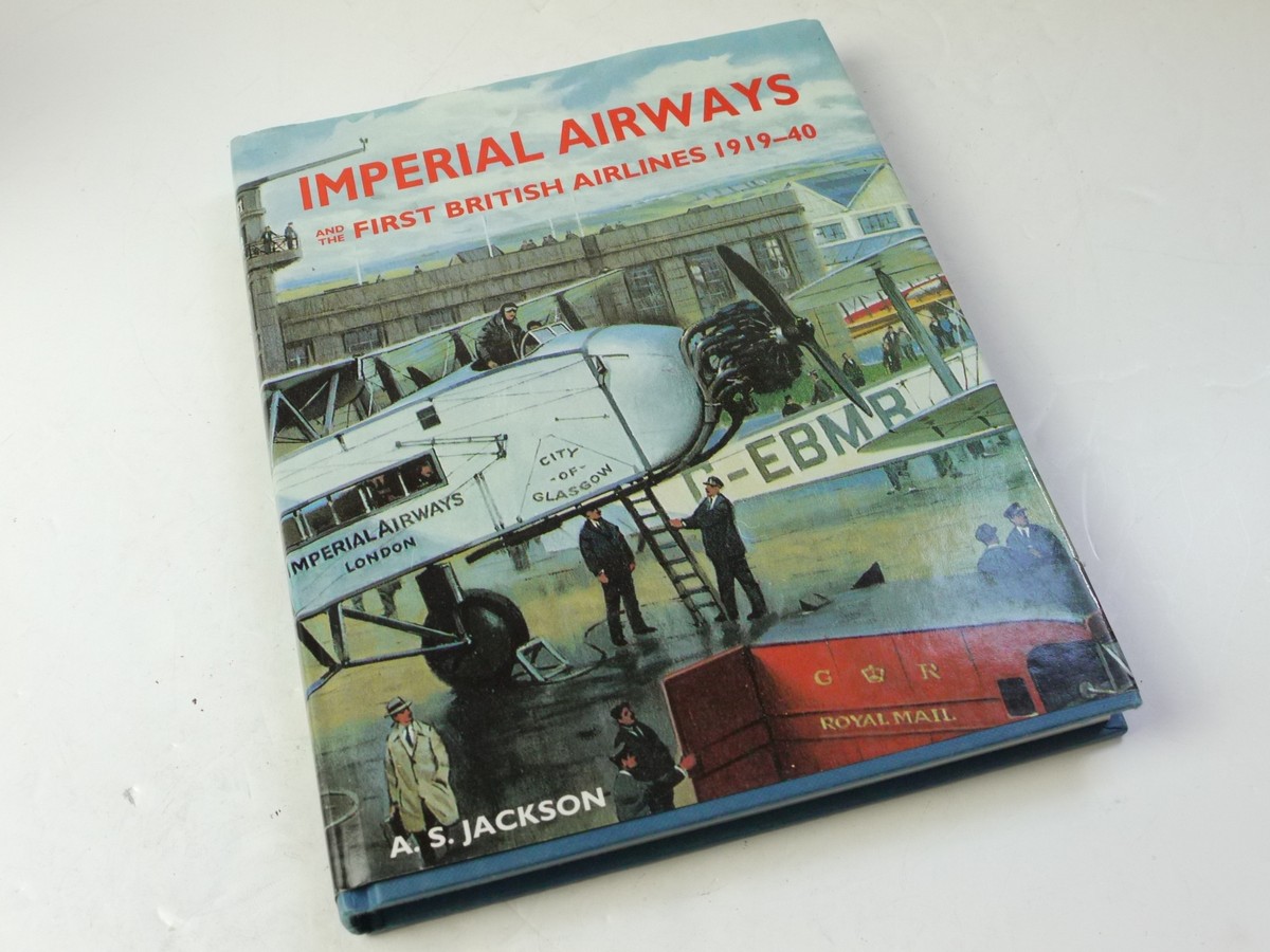 mwclassiccameras-20250815-147 Imperial Airways and the First British Airlines 1919-40 book by A S Jackson c1995. Hardback with dust cover