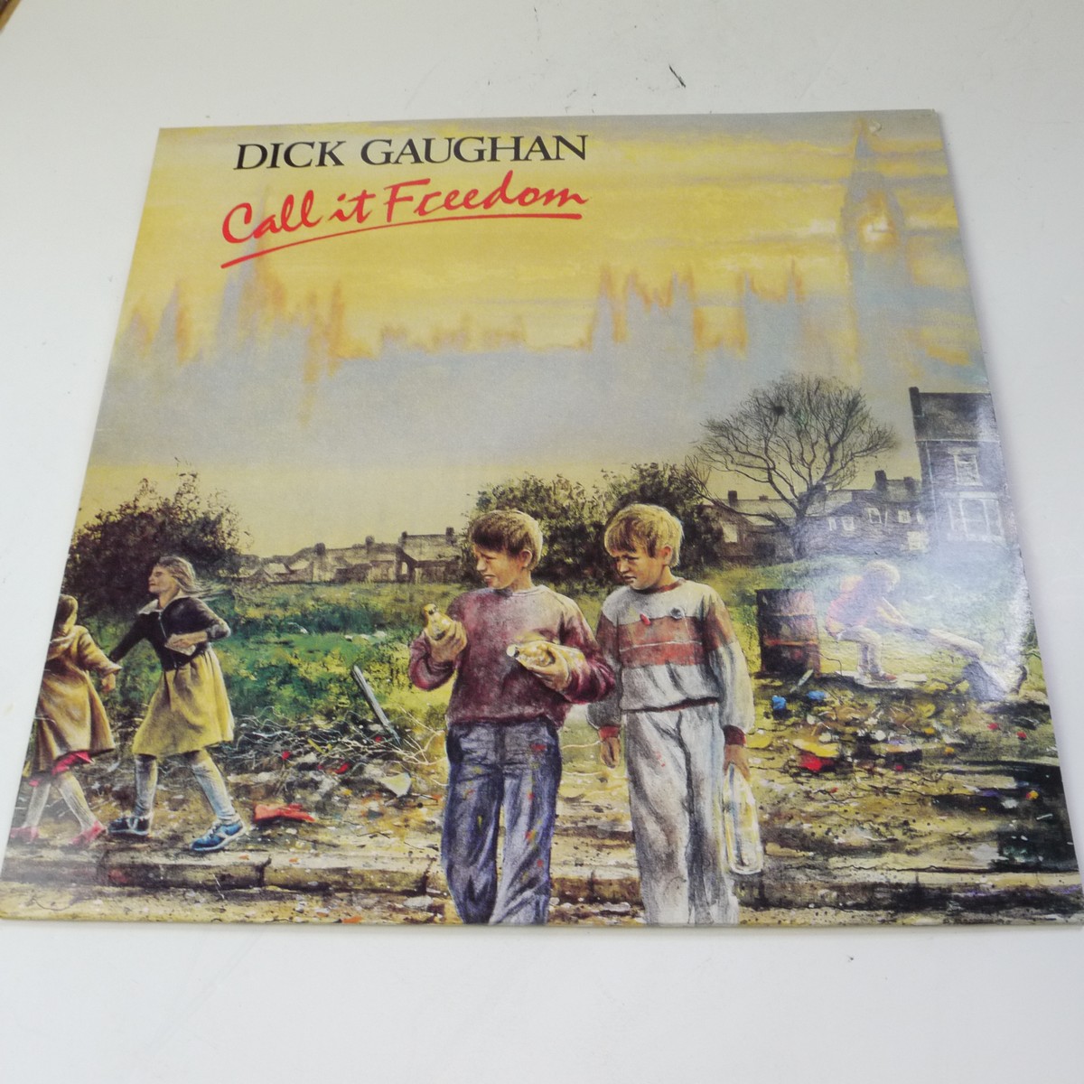 mwclassiccameras-20250829-118 Dick Gaughan - Call it Freedom Vinyl LP c1988 (CM041) Celtic Music