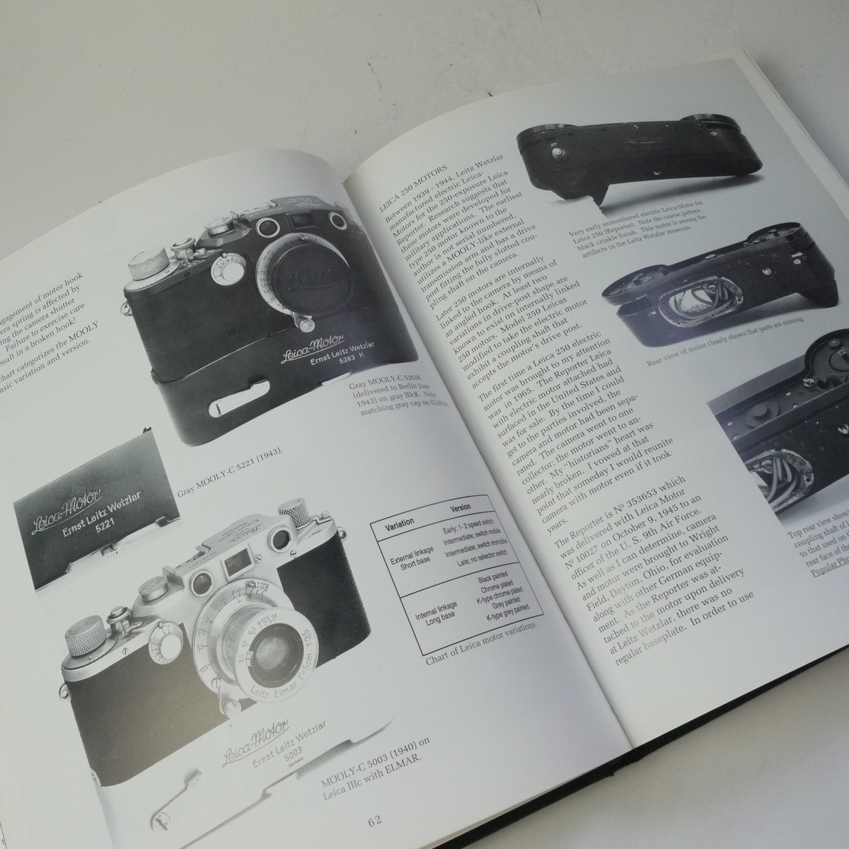 mwclassiccameras-20250829-132 Leica An Illustrated History Volume III - Accessories, by James L Lager c1998. SIGNED BY THE AUTHOR. Large Hardbound book with dust cover. In English UNCOMMON