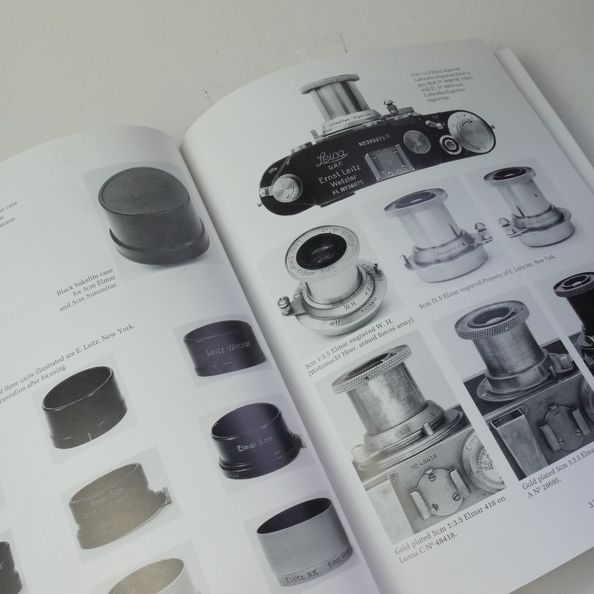 mwclassiccameras-20250829-135 Leica An Illustrated History Volume II - Lenses, by James L Lager c1994. Large Hardbound book with dust cover. In English UNCOMMON