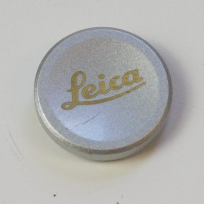 Unbranded "Leica" Silver coloured Soft shutter release (15mm Diameter) for Standard (Leica M) shutter releases