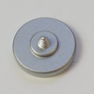 Unbranded "Leica" Silver coloured Soft shutter release (15mm Diameter) for Standard (Leica M) shutter releases