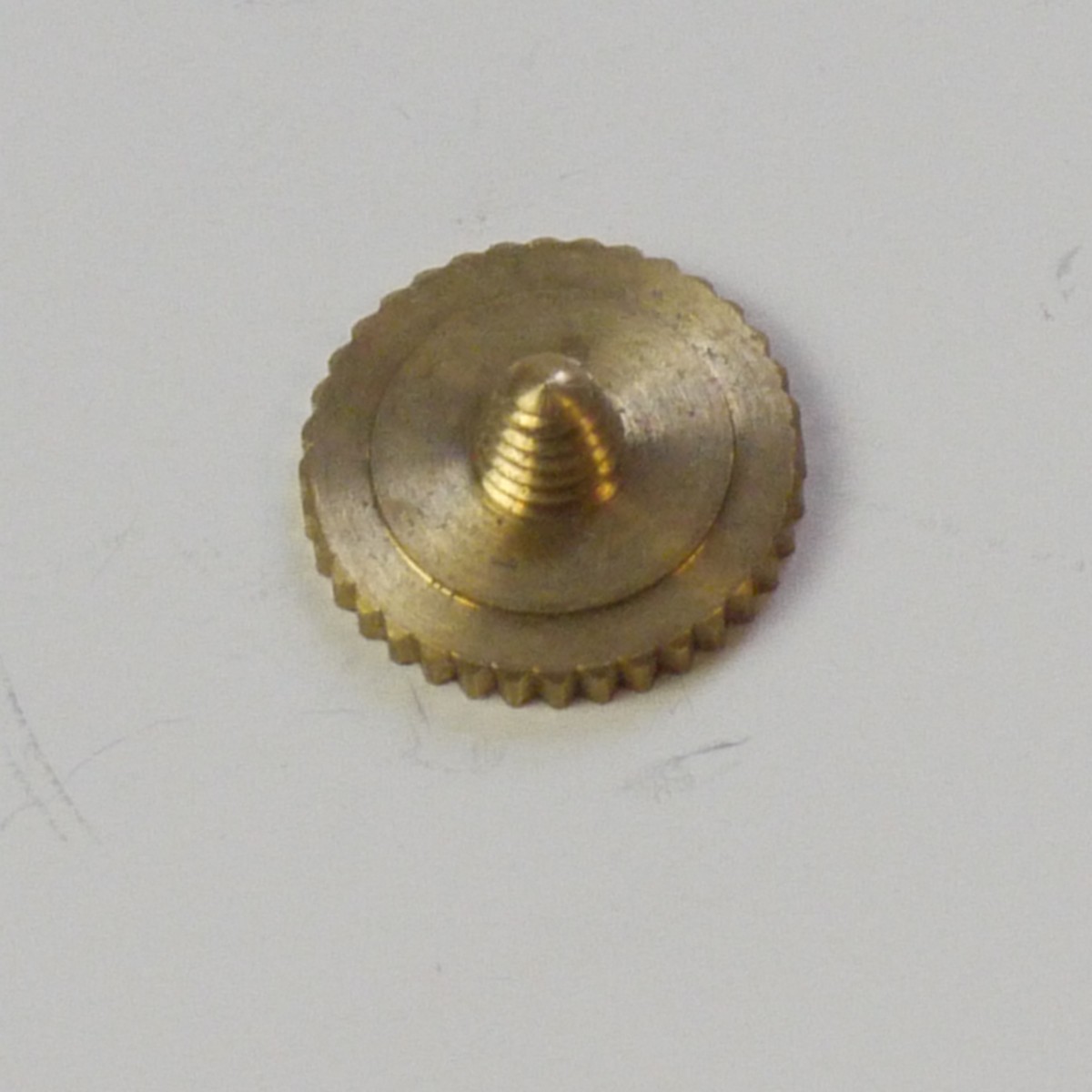 mwclassiccameras-20250829-187 Unbranded "Leica" Gold Coloured small Soft shutter release for Standard (Leica M) shutter releases