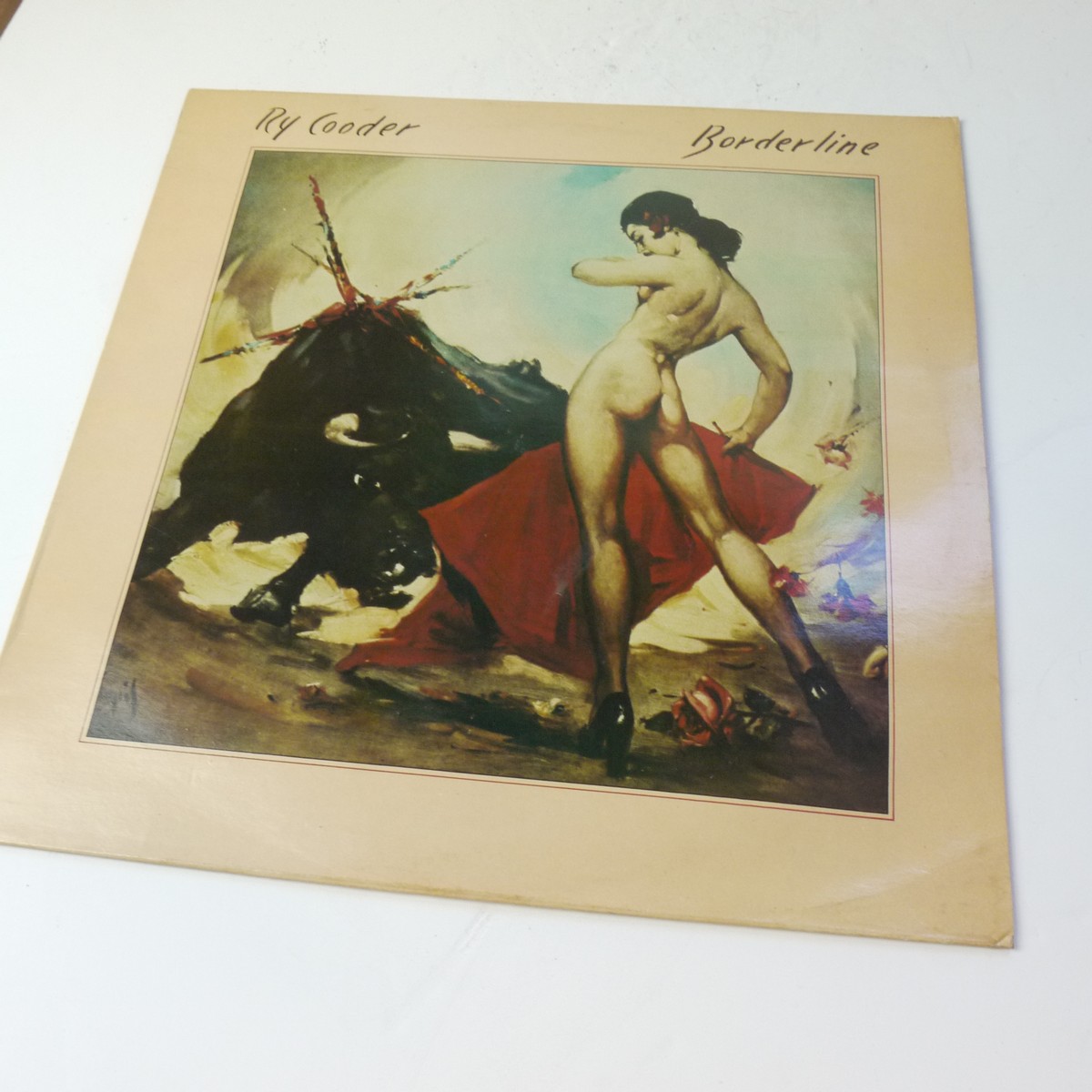 mwclassiccameras-20250829-19 Ry Cooder - Borderline Vinyl LP c1980. WEA Records K56864
