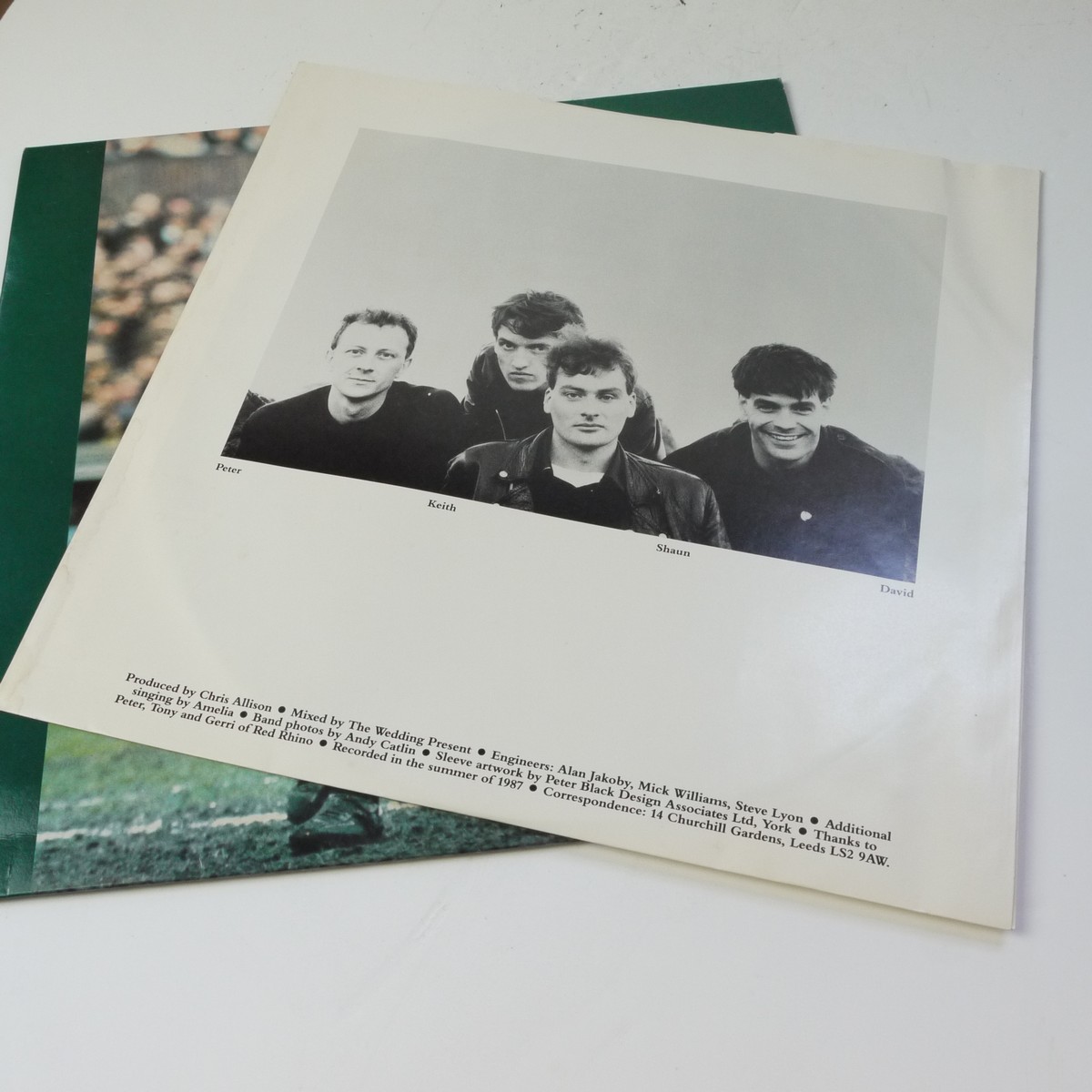 mwclassiccameras-20250829-40 The Wedding Present - George Best Vinyl LP c1987. Reception Records. LEEDS 1