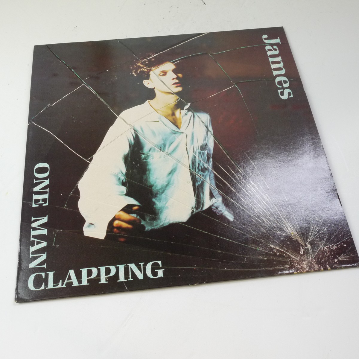 mwclassiccameras-20250829-79 James - One Man Clapping. On Stage Vinyl LP c1989. Rough Trade. One Man 1 LP