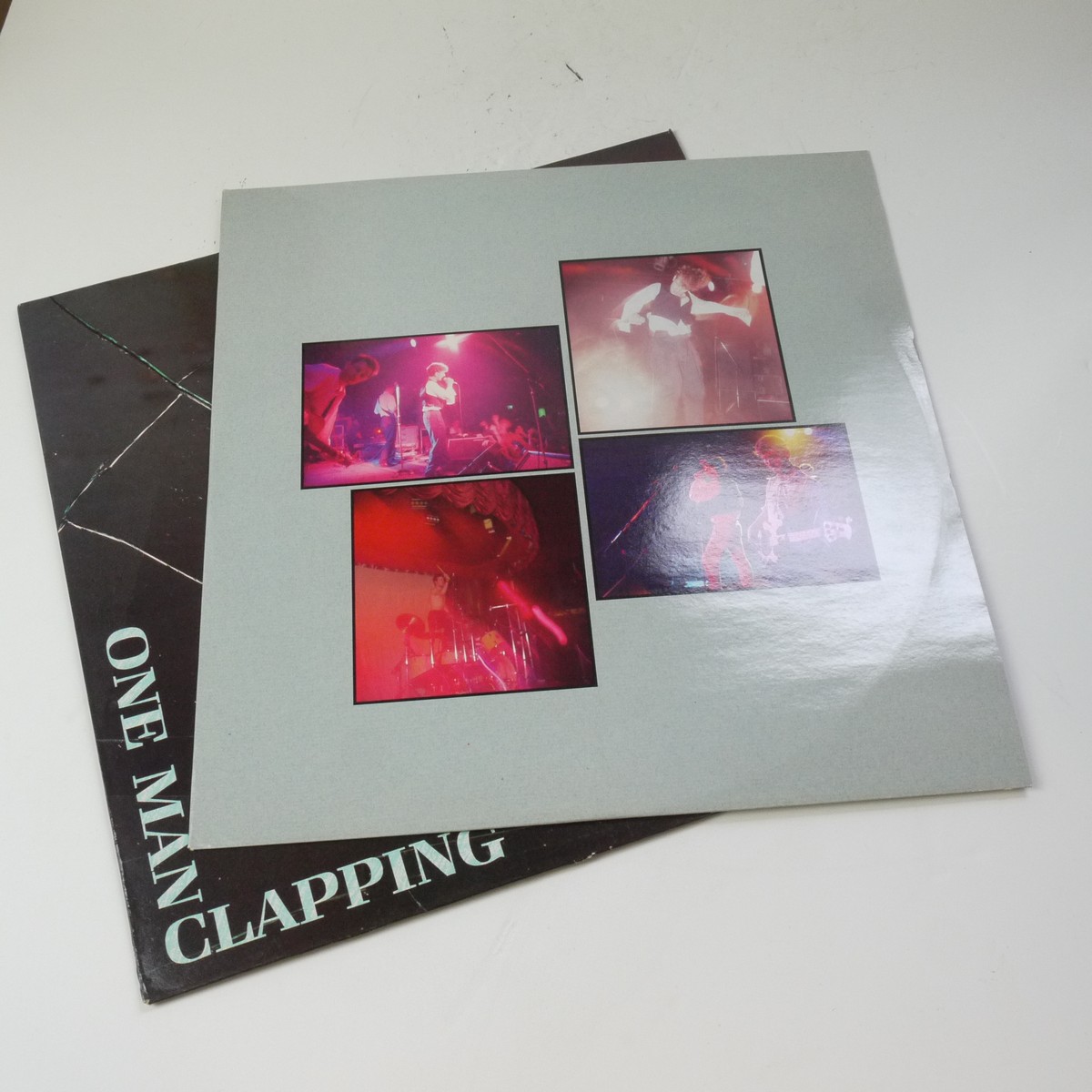 mwclassiccameras-20250829-81 James - One Man Clapping. On Stage Vinyl LP c1989. Rough Trade. One Man 1 LP