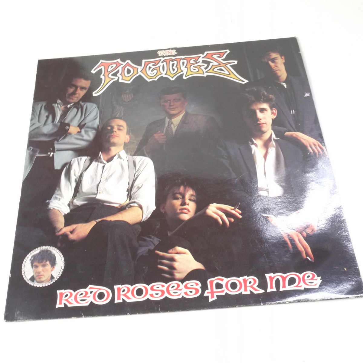 mwclassiccameras-20250829-98 The Pogues - Red Roses For Me Vinyl LP c1984. Stiff Records SEEZ 55
