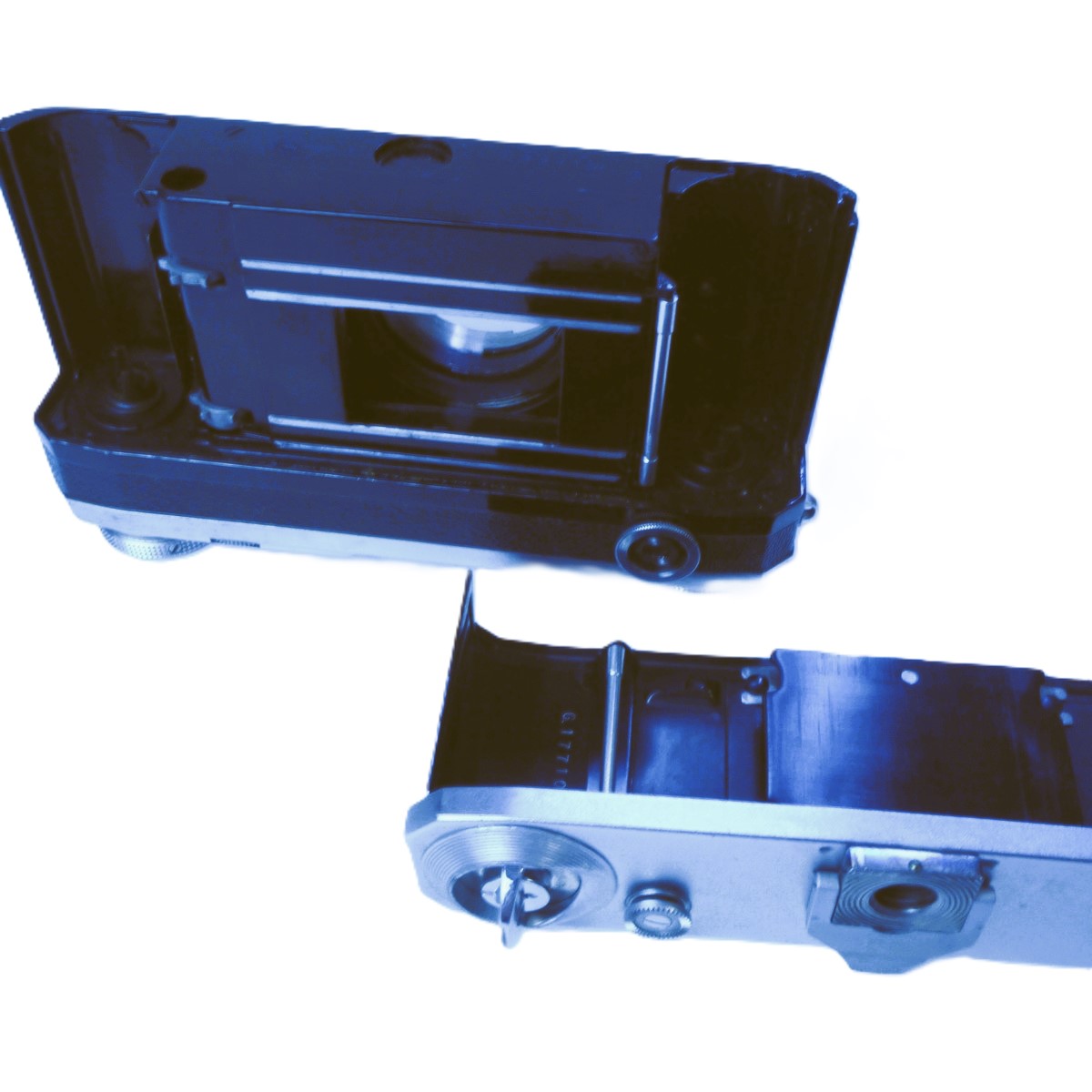 mwclassiccameras-20250912-149 Zeiss Ikon Contax II Pre-War body. NEEDING REPAIR/FOR SPARE PARTS