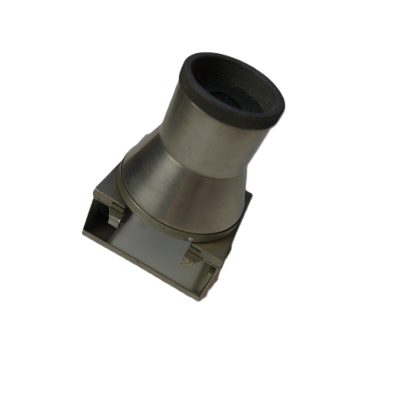 Leitz-Type Adjustable/Removable Magnifier mounted on metal platform with ground glass screen (35x40mm)