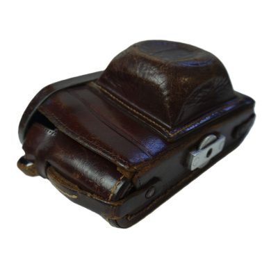 Zeiss Ikon Brown leather ER case & strap for the Contax II Pre-War cameras