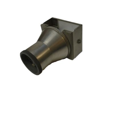 Leitz-Type Adjustable/Removable Magnifier mounted on metal platform with ground glass screen (35x40mm)