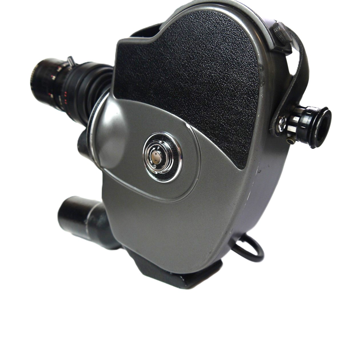 mwclassiccameras-20250926-11 Beaulieu R16 Battery Motorised 16mm Reflex camera + Angenieux 17-68mm f2.2 Zoom Type 4x17B interchangeable lens, S.7 lens ring ("4x17, 4x17.5, 4x20, 4x28"), 3 x different rubber eyecups with one fixing ring, Beaulieu Handgrip Battery, Beaulieu Battery Charger, Original Instructions & Bealieu Outfit Carrying case