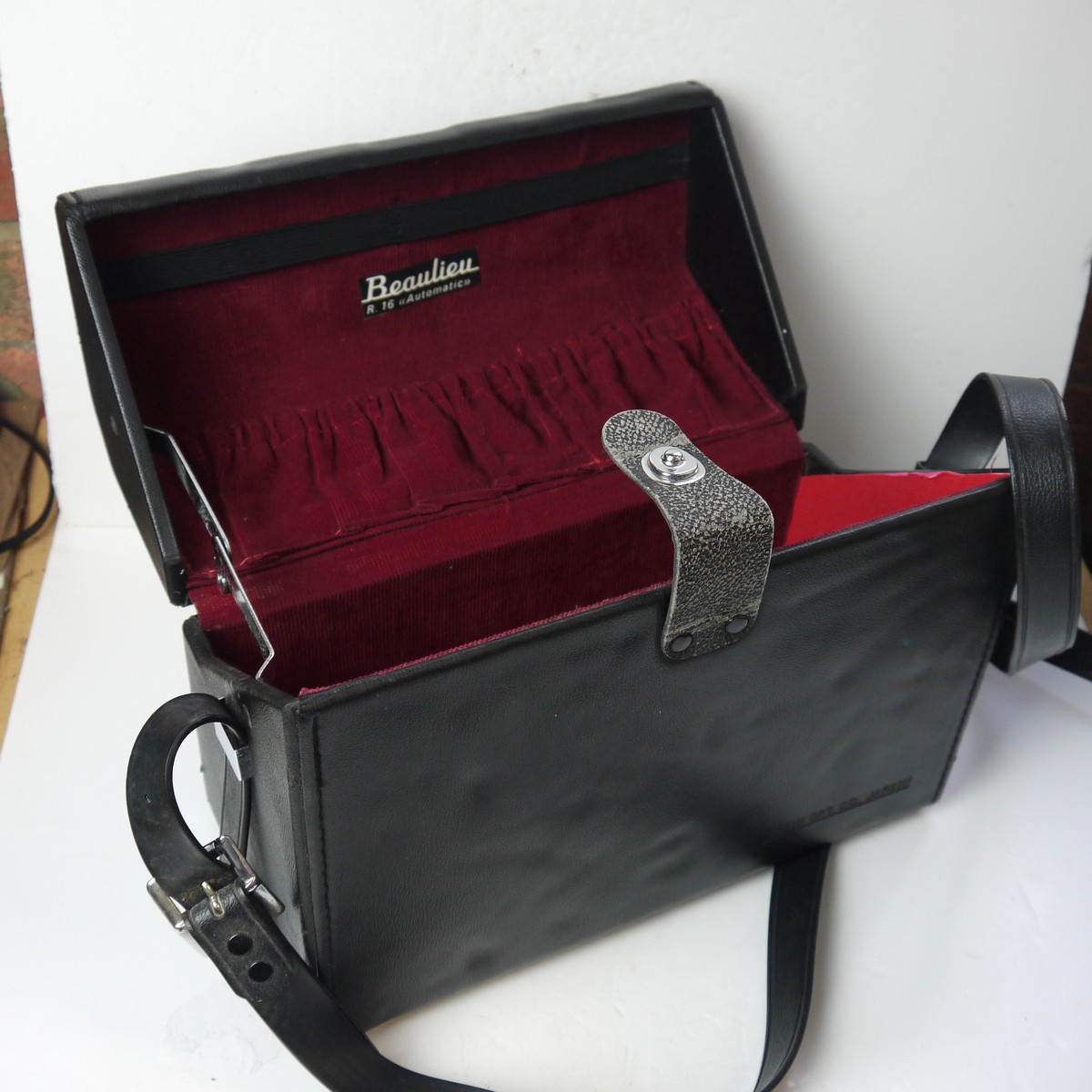 mwclassiccameras-20250926-3 Bolex M8 Projector with 20mm f1.3 Hi-Fi len & Film Reel + Mains lead.
