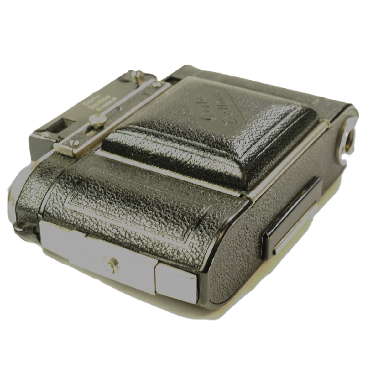 mwclassiccameras-20250926-351 Certo Dollina II 35mm folding coupled rangefinder camera with Schneider 5cm f2.9 Xenar lens in Compur Rapid shutter. HIGH QUALITY ATTRACTIVE CAMERA WITH AN EXCELLENT LENS