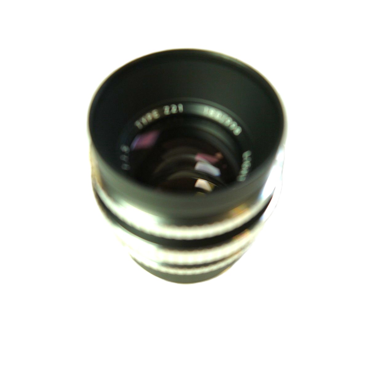 mwclassiccameras-20250926-36 Light Lens Lab 50mm f1.5 Type Z21 black barrel len with Chrome rings ("Piano Black") in Leica M Mount. High quality lens, based pon the Angenieux 50mm f1.5 Type S21. With Caps, case, Instructions & Box. From a limited suply of 999 lenses