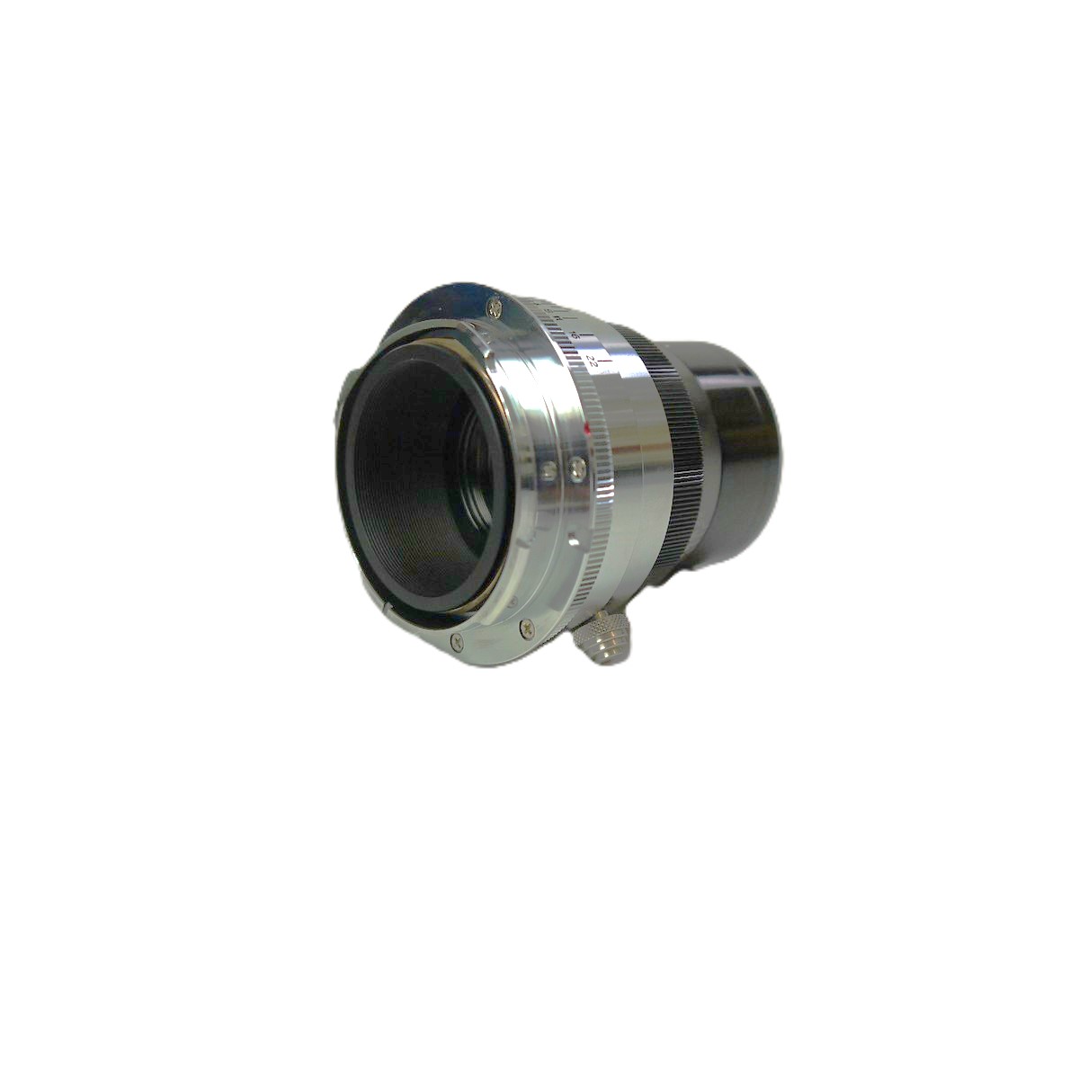 mwclassiccameras-20250926-56 Super Cine Retro 50mm f1.8 Type S1 Leica M mount lens (No.100282). Claimed to be made from FRENCH SOURCED GLASS in China as a replica of the Angenieux 50mm f1.8 Type S1 Rare lens. With caps, Numbered Certificate & Box. From a Limited Production of a few hundred only