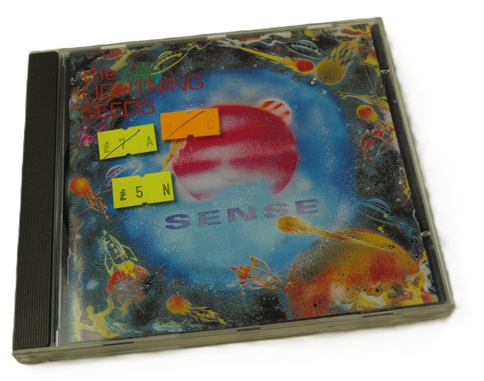mwclassiccameras-20251010-72 The Lightning Seeds - Sense CD Album c1992. With Booklet. Virgin Records CDV 2690