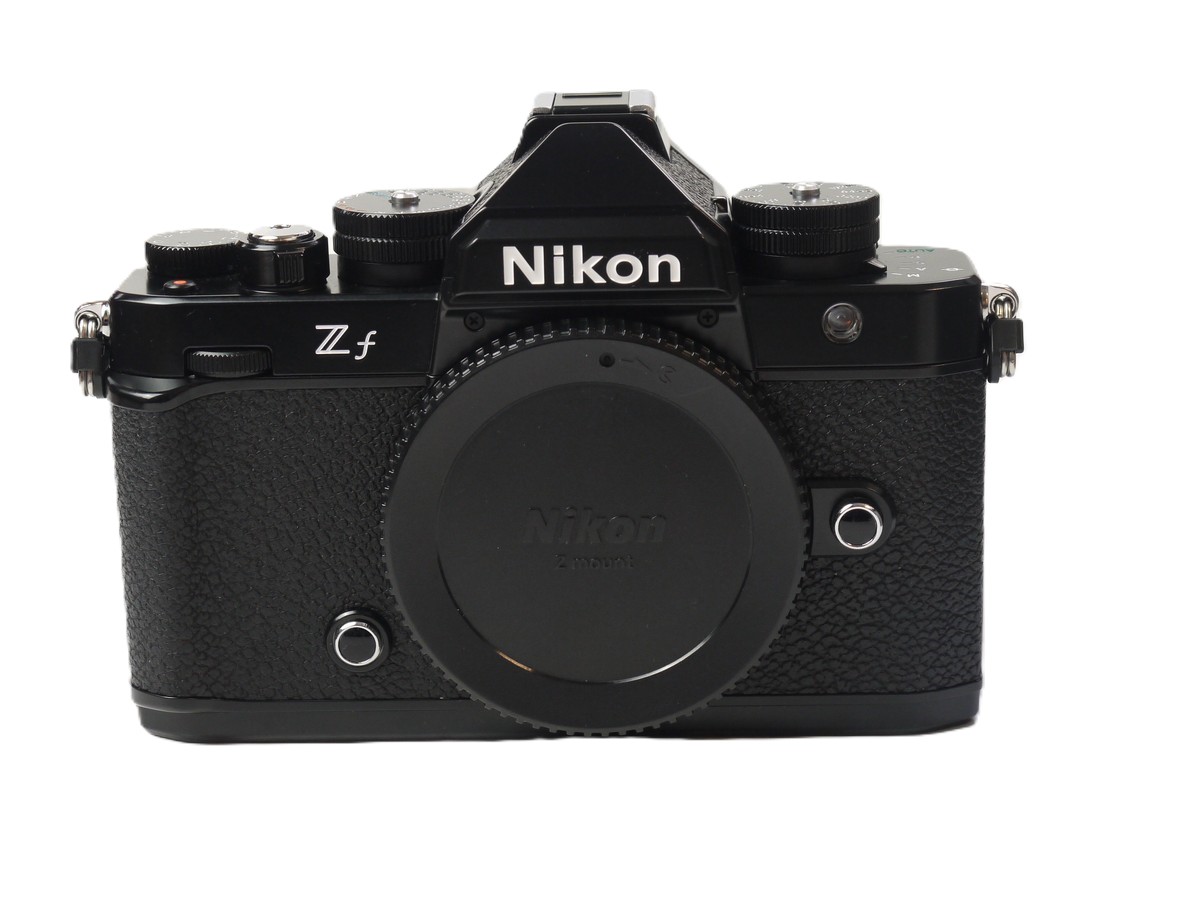 mwclassiccameras-20251017-61 Nikon Zf 24 MP Digital Mirrorless Camera Body, Black, with Original Neck Strap, Nikon Li-Ion Battery, Charging lead, Instructions & Matching numbered Box. LESS THAN 5000 ACTUATIONS