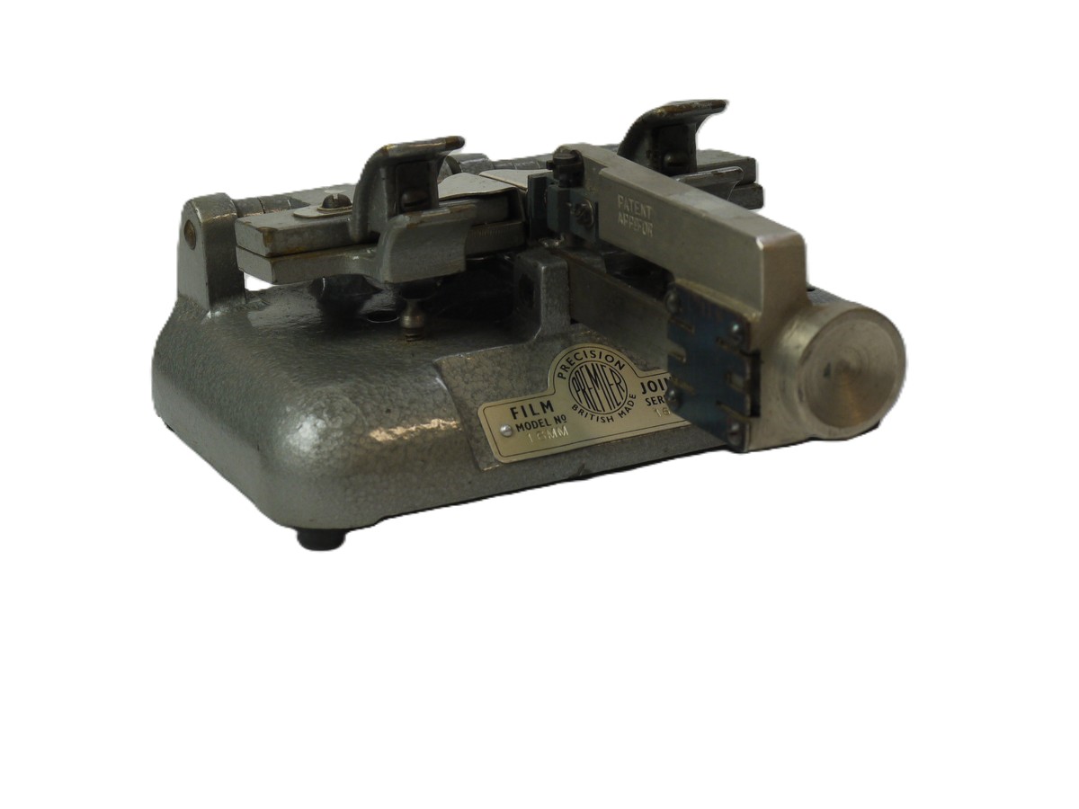 mwclassiccameras-20251017-93 Premier 16mm De Luxe Joiner with Automatic Film Scraper, with Original Instructions & Box