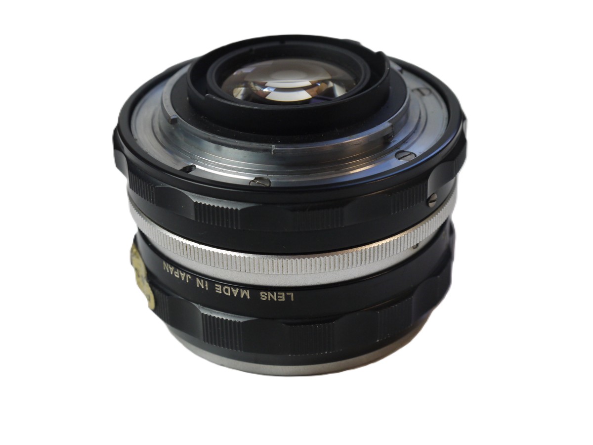 mwclassiccameras-20251024-250 Nikon Nikkormat FTN 35mm SLR, BLACK + 50mm f2 Nikkor-H PRE-AI lens with DOI 1A filter & Nikon front cap