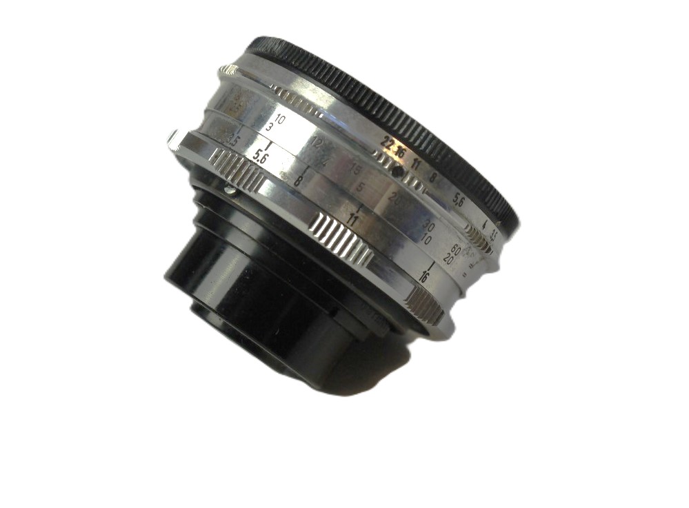 mwclassiccameras-20251024-69 Lordomat Schacht 35mm f3.5 Travenar Wide-Angle Lens for the Lordomat cameras. UNCOMMON